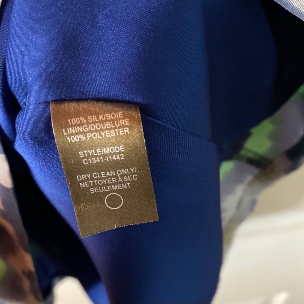 Charlie Jade Multicolor Silk Cocktail Dress - Picture 9 of 9